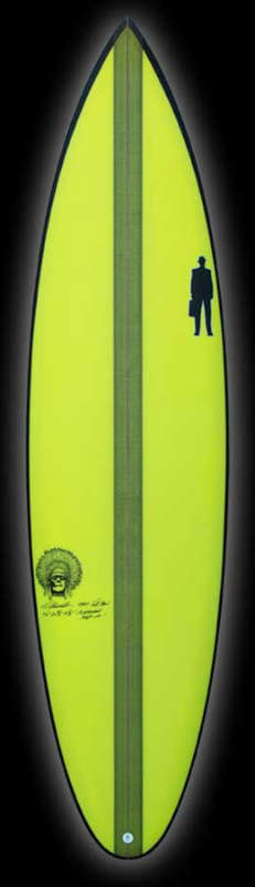 big guy shortboard step-up for waves of consequence with paddle power