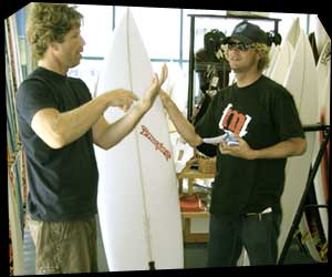 custom shortboard proctor surfboards factory ventura, ca