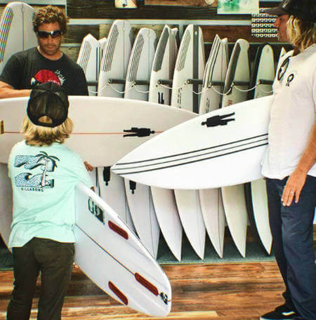order custom surfboards at proctor surfboards and consult with the shaper Todd