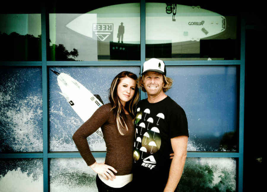 todd and Charissa proctor of proctor surfboards in ventura, ca