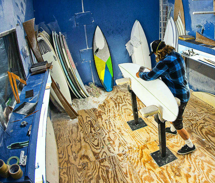 todd proctor shaping custom surfboards